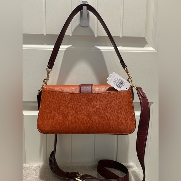 NWT Coach Georgie Shoulder Bag In Colorblock - Picture 6 of 11